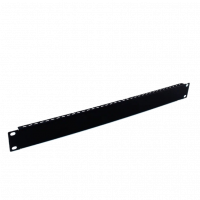 Панель 1U WOO RAL9005 нуар (WOOP1U9005N)