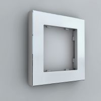 Рамка на 1 пост, Berlin 01, белый (01P101) 