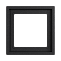 Рамка на 1 пост, Amsterdam 08, черный