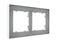 Рамка на 2 пост, Monaco 04, белый (04P201) 