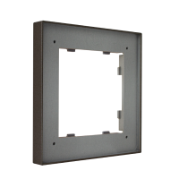 Рамка на 1 пост, Milan, шоко (07P106)