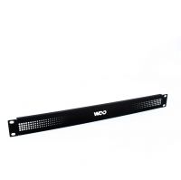Фронт-панель 1U WOO RAL9005 нуар (WOOF1U9005N)