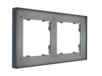 Рамка на 2 пост, Monaco 04, графит (04P204)