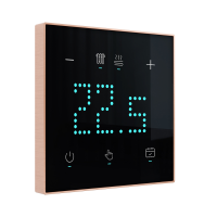 Сенсорный экран термостата, Berlin Premium 04, Lite, медь, сатин горизонт.