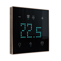 Сенсорный экран термостата, Berlin Premium 04, Lite, латунь, сатин патинир. античная