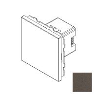 Сценарный выключатель, Amsterdam 02, 1-кл., модуль 71х71, Bus77 Lite, Шоко