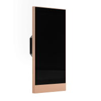 Панель настенная 6 дюймов (P6) с монтажным коробом, медь, сатинирование горизонтальное