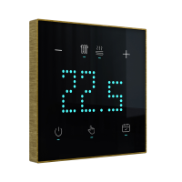 Сенсорный экран термостата, Berlin Premium 04, Lite, латунь, сатин патинир. сатин