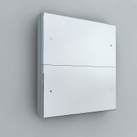 Сценарный выключатель 2-кл Berlin 00, dc, Белый 