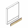 Вставка девайсов, дуб окрас 1, Oak natural (IND106)