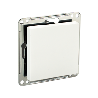 Сценарный выключатель 1-кл, модуль 55х55, Lite, Белый