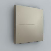 Сценарный выключатель 2-кл Berlin 00, dc, Шампань