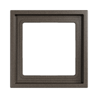 Рамка на 1 пост, Amsterdam 08, шоко