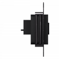 Модуль розетки RJ45, модуль 45х45, Черный (SLM0205)