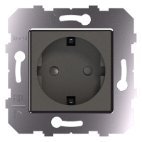 Модуль розетки Schuko, модуль 45х45, Шоко (SLM0106)