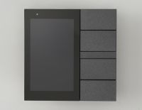 Панель настенная 3,1 дюйма (P3), алюминий, графит